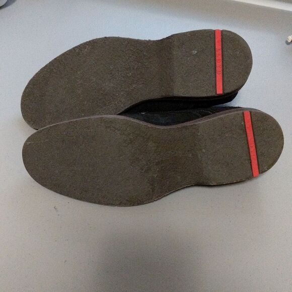 Lloyd Dalbert Suede Black lace up oiled suede boots Germany Men's 10US - Picture 8 of 9